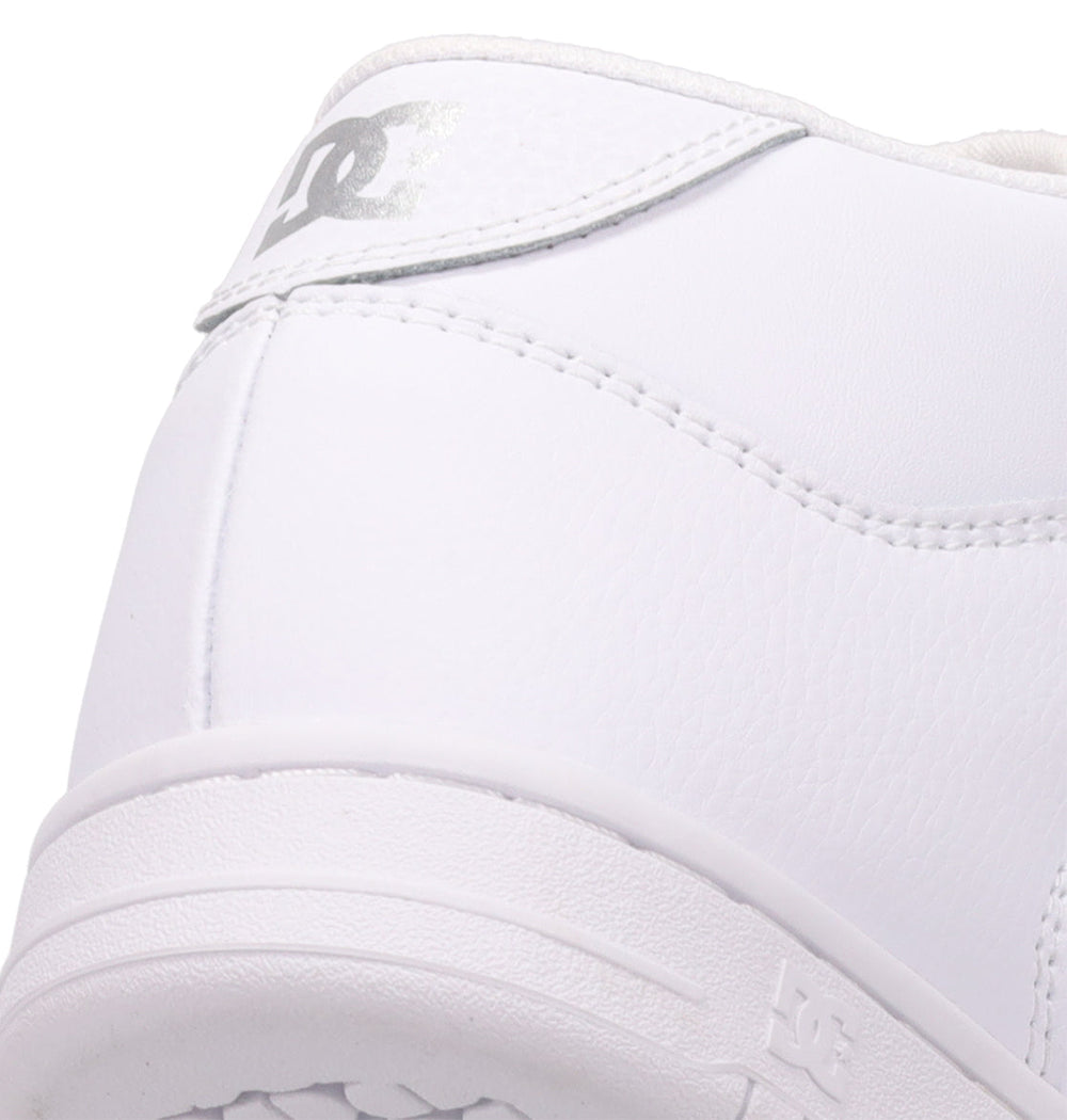 Manteca 4 Hi High-Top Shoes - Mid Wht/Wht/Slv White Silver | DC Shoes
