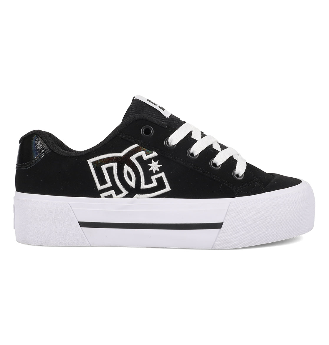 Chelsea Platform Shoes - Black / White | DC Shoes