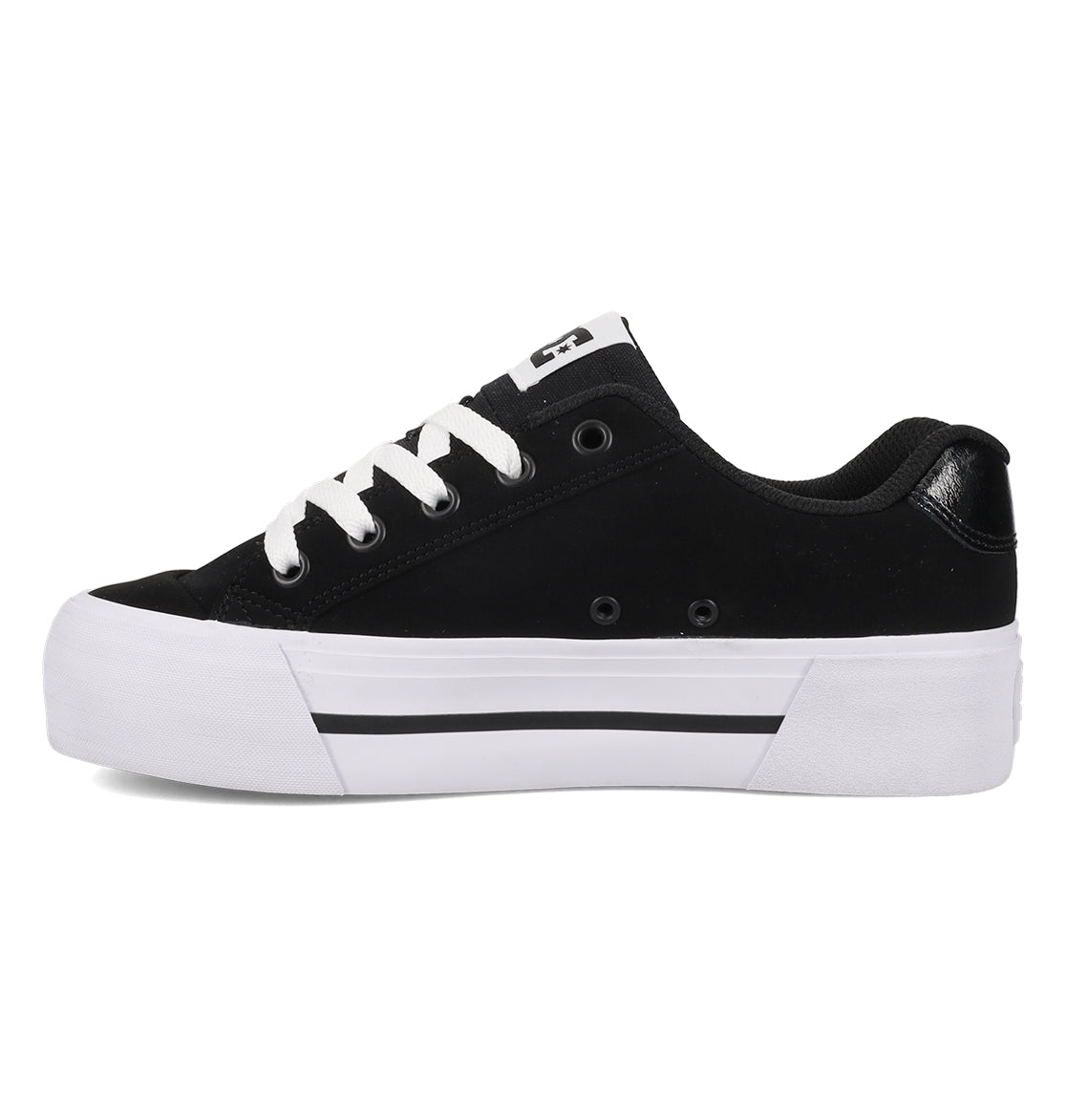Chelsea Platform Shoes - Black / White | DC Shoes