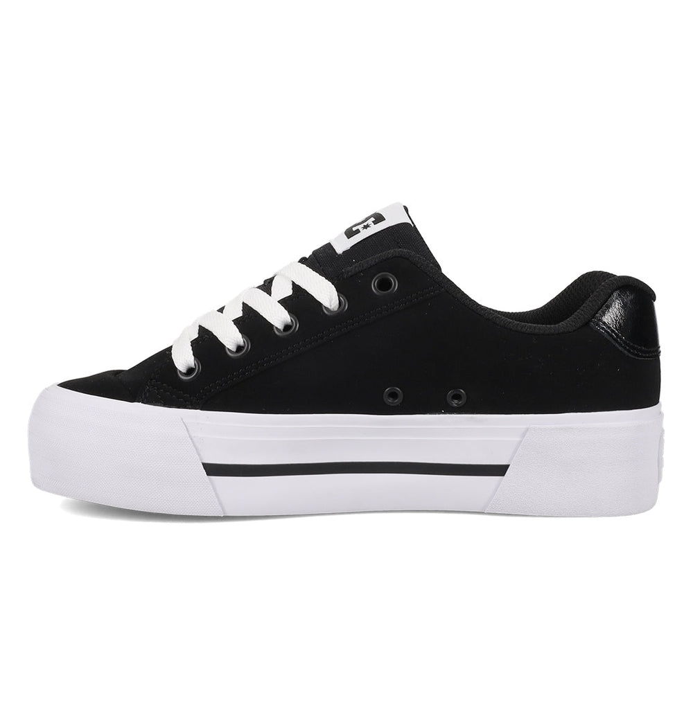 Chelsea Platform Shoes - Black / White | DC Shoes