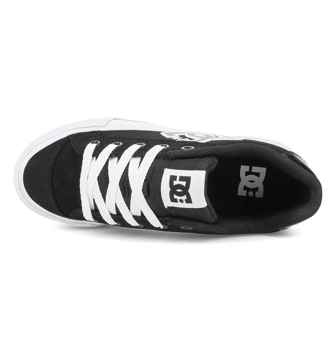 Chelsea Platform Shoes - Black / White | DC Shoes