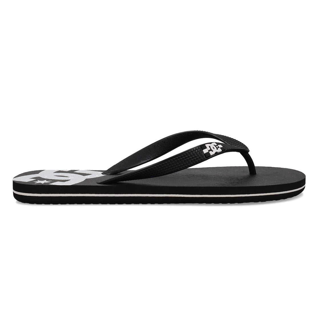 Spray Slides - Black / Black / White | DC Shoes