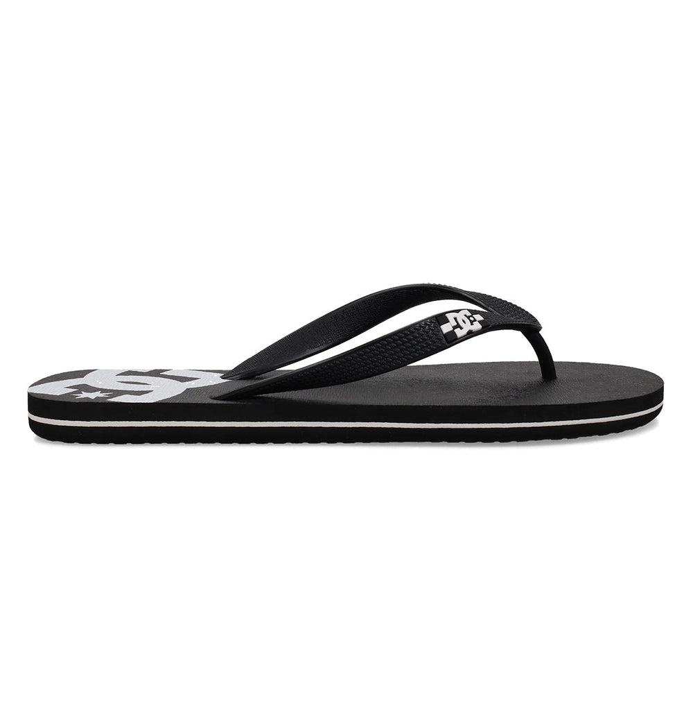Spray Slides - Black / Black / White | DC Shoes