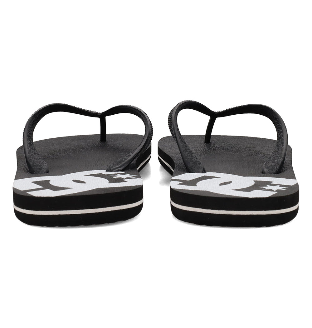 Spray Slides - Black / Black / White | DC Shoes