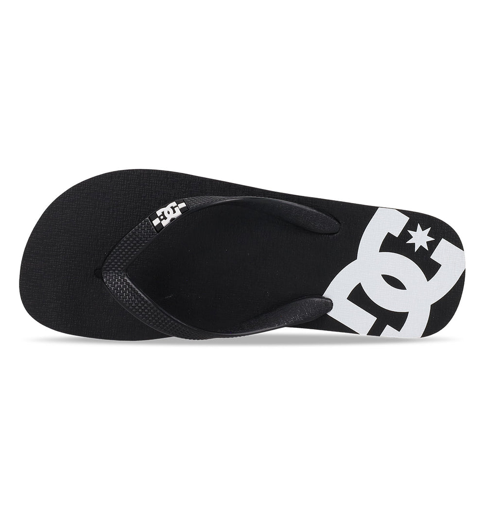 Spray Slides - Black / Black / White | DC Shoes