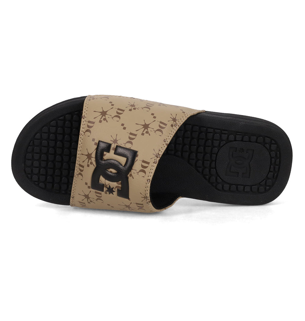 Bolsa Slides - Brown / Black | DC Shoes