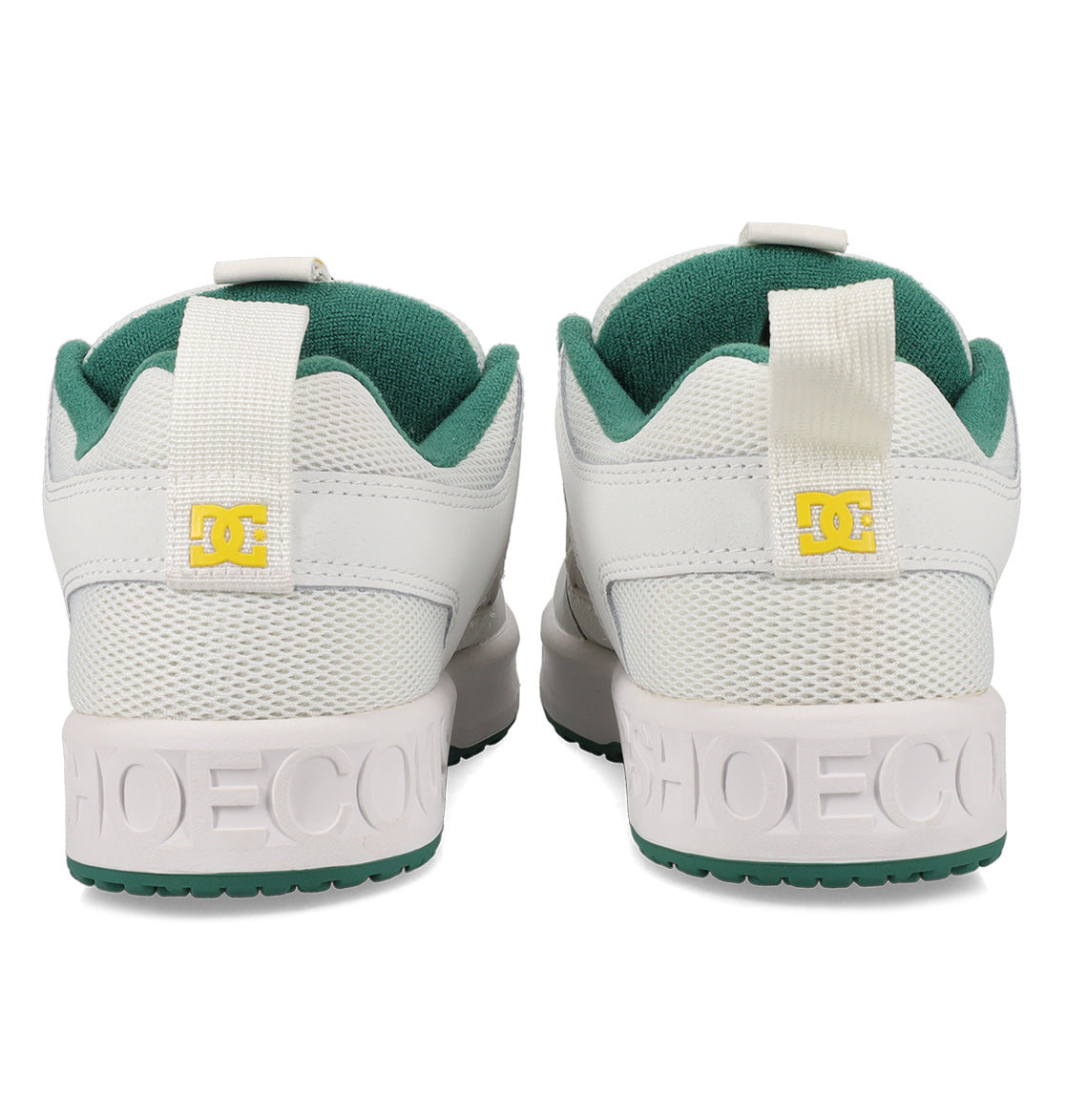 Lynx OG Skate Shoes - Off White/Yellow/Green | DC Shoes